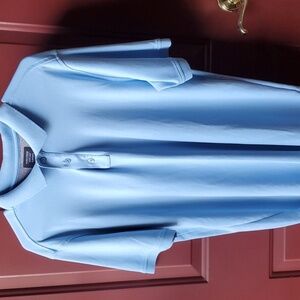 Nordstrom Light Blue  Classic Polo Shirt Short sleeve L